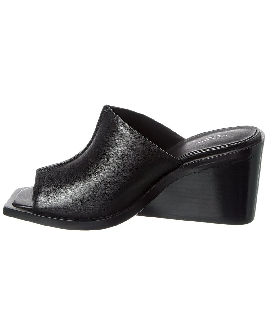 rag & bone Santiago Leather Wedge Sandal