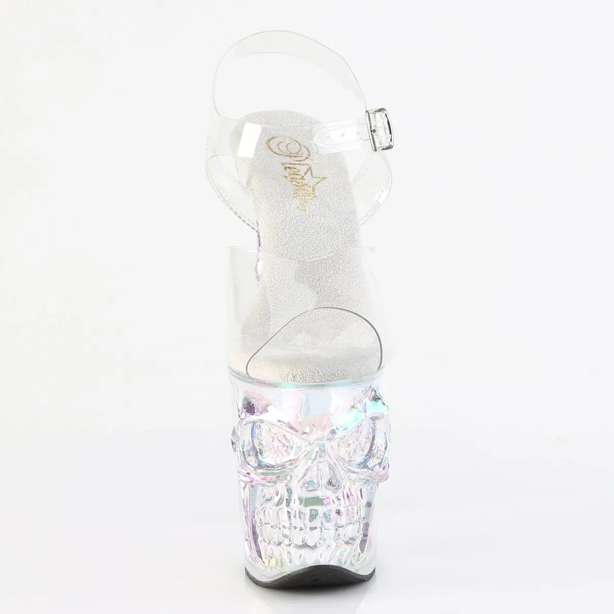 RAPTURE-808HT Platform Shoes Clear/Holo Tinted