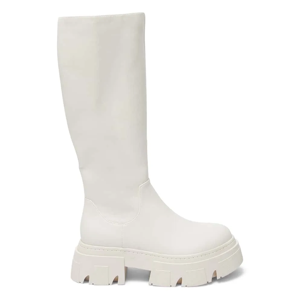 Rapture Boot in Bone Smooth
