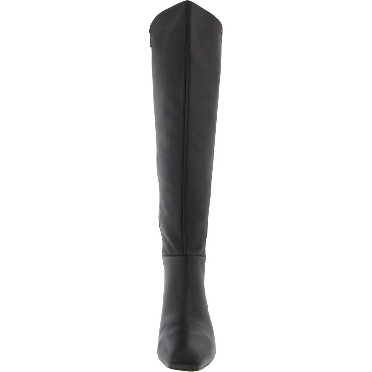 Reese Womens Leather Square Toe Over-The-Knee Boots