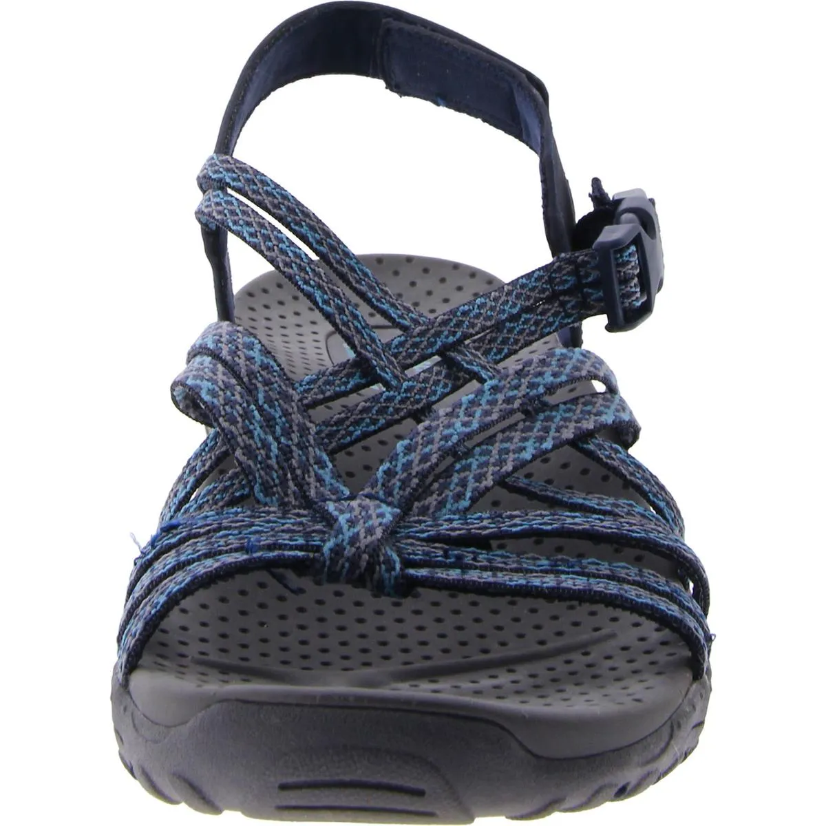 Reggae Womens Criss-Cross Strappy Slingback Sandals