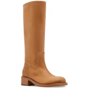 RIGG03S1 Womens Two Tone Leather Mid-Calf Boots