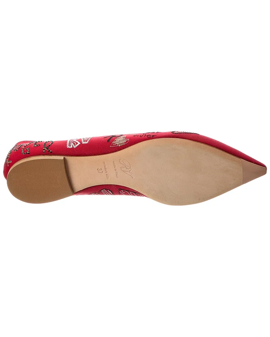 Roger Vivier I Love Grosgrain Flat