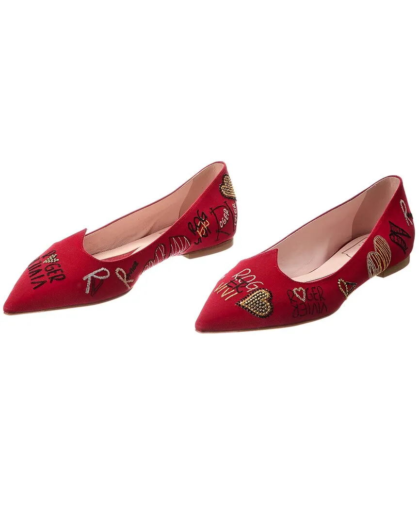 Roger Vivier I Love Grosgrain Flat