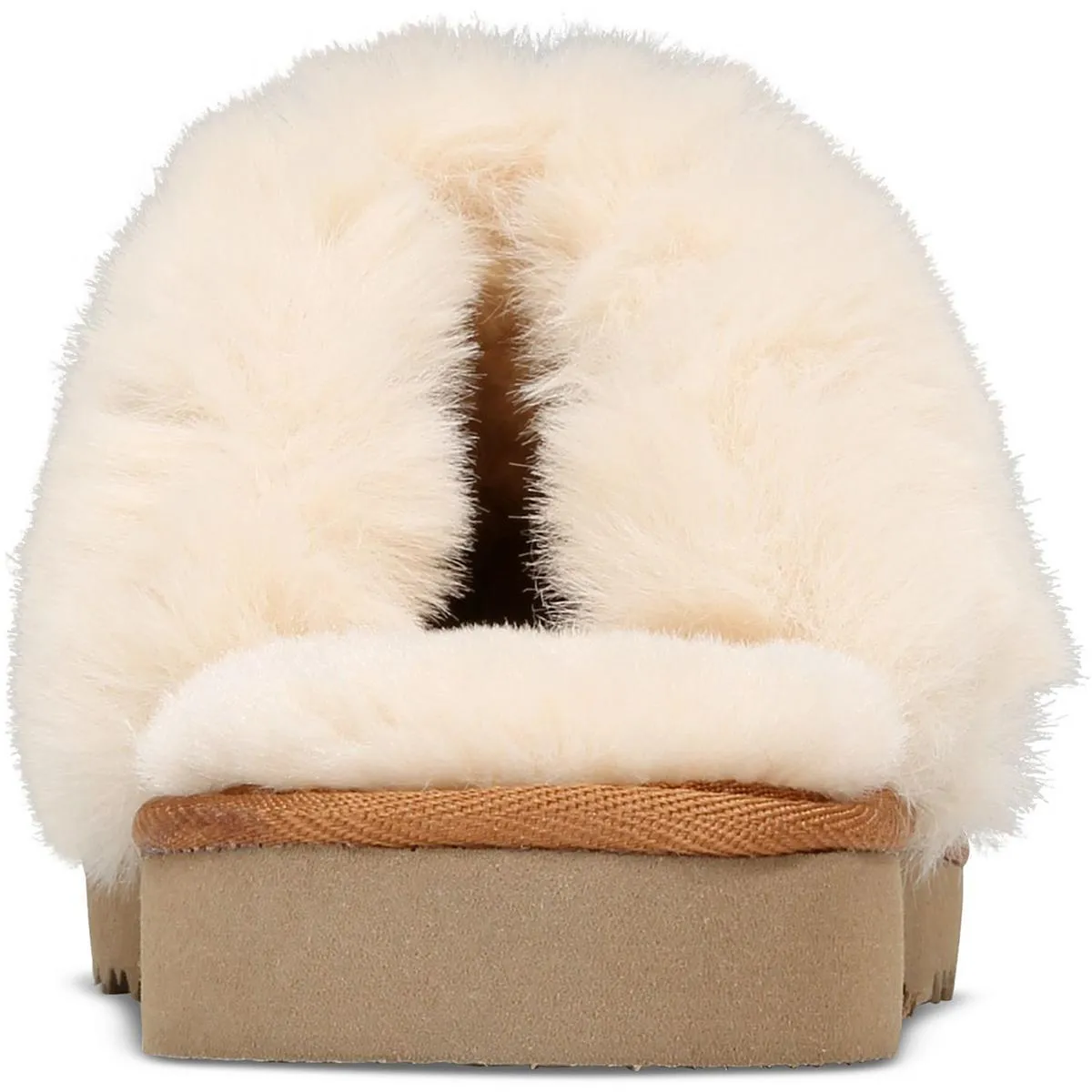Rosiee Womens Supercomff Faux Fur Slide Slippers