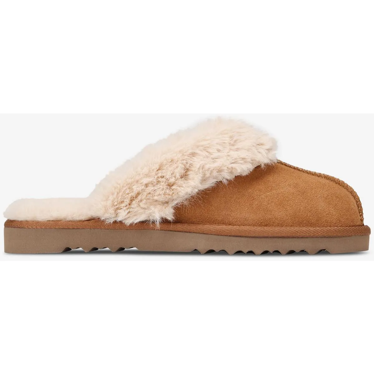 Rosiee Womens Supercomff Faux Fur Slide Slippers