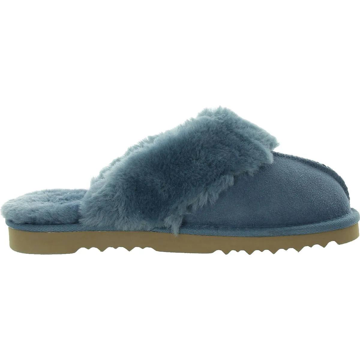 Rosiee Womens Supercomff Faux Fur Slide Slippers