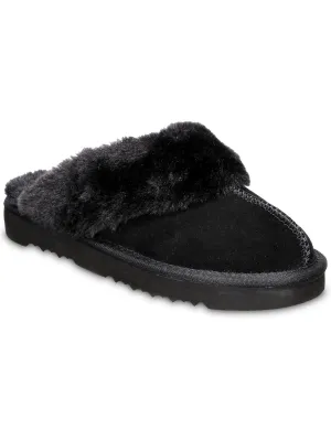 Rosiee Womens Supercomff Faux Fur Slide Slippers