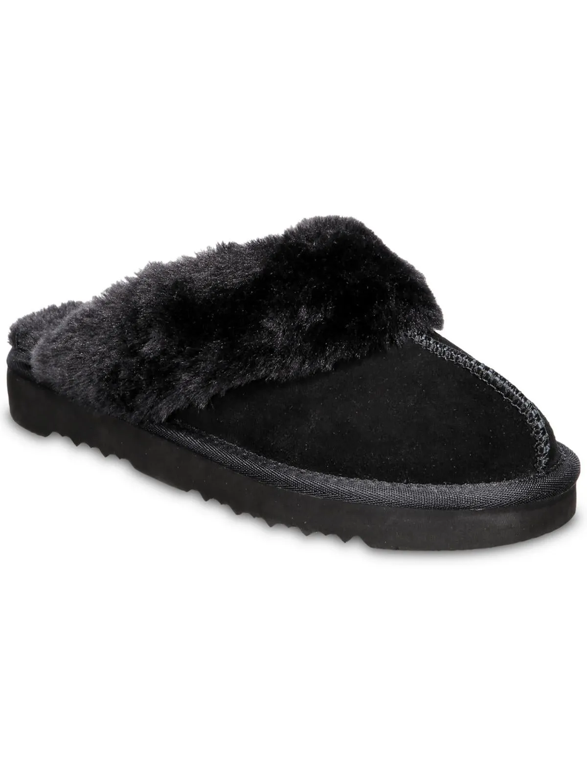 Rosiee Womens Supercomff Faux Fur Slide Slippers
