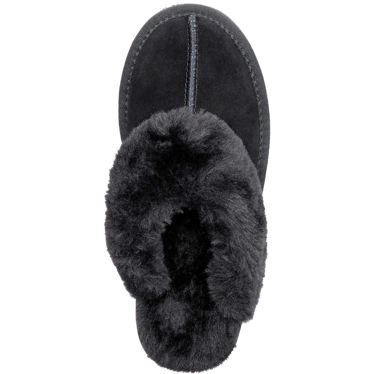 Rosiee Womens Supercomff Faux Fur Slide Slippers