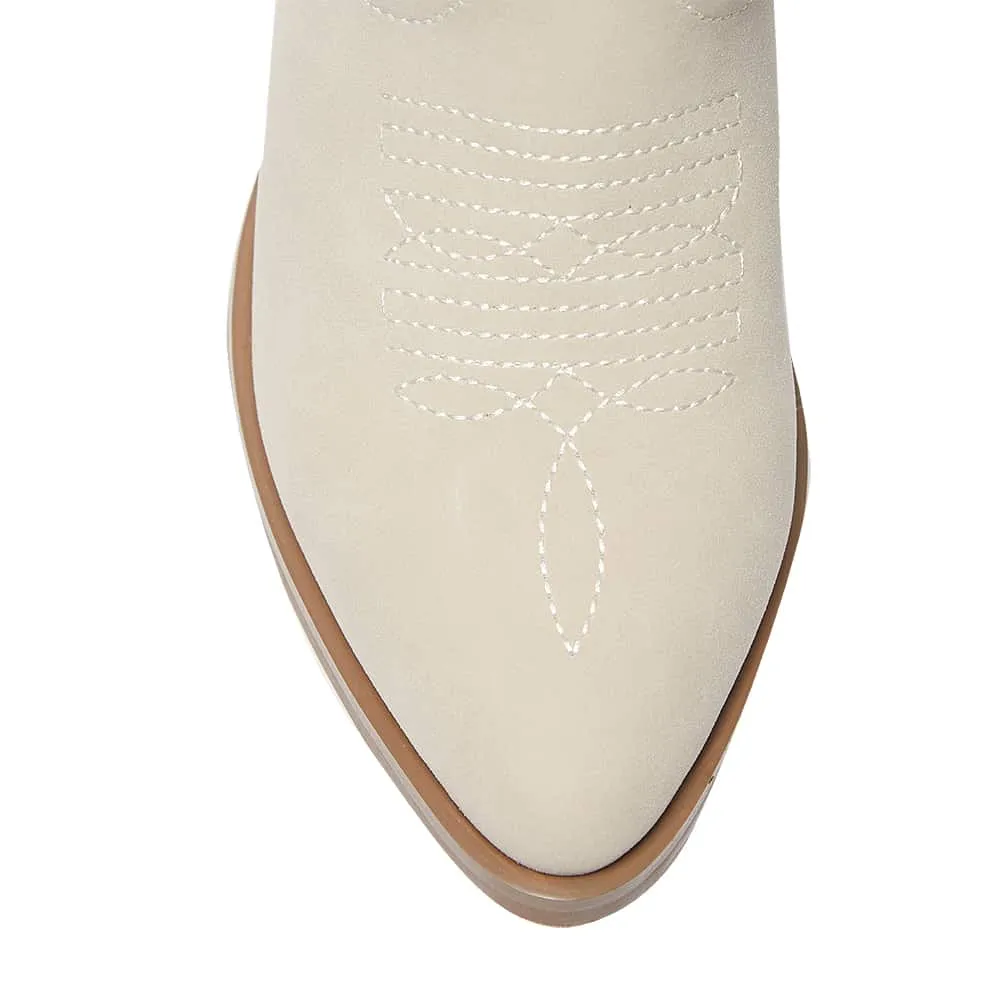 Ryder Boot in Nude Micro Smooth