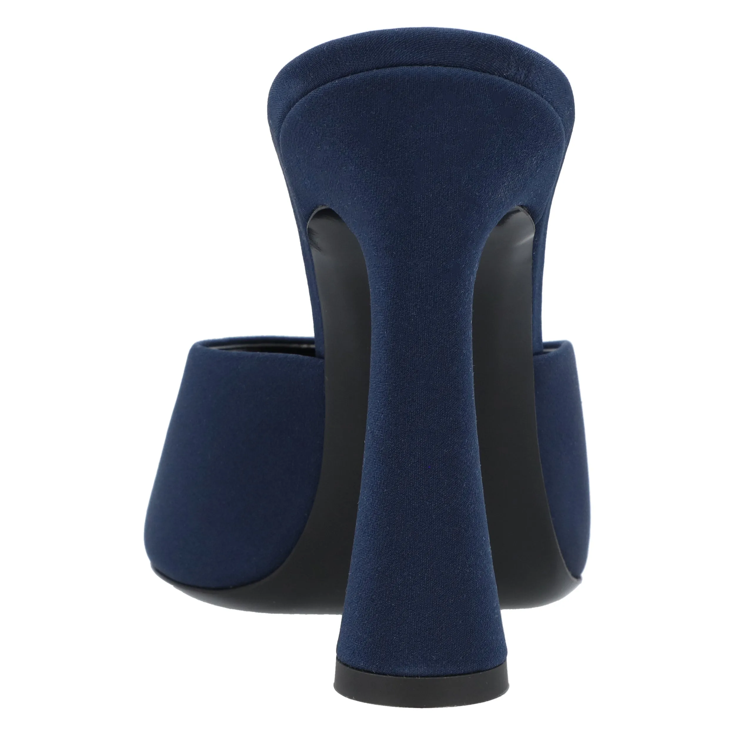 Saint Laurent  Suite Mule Sandal In Blue
