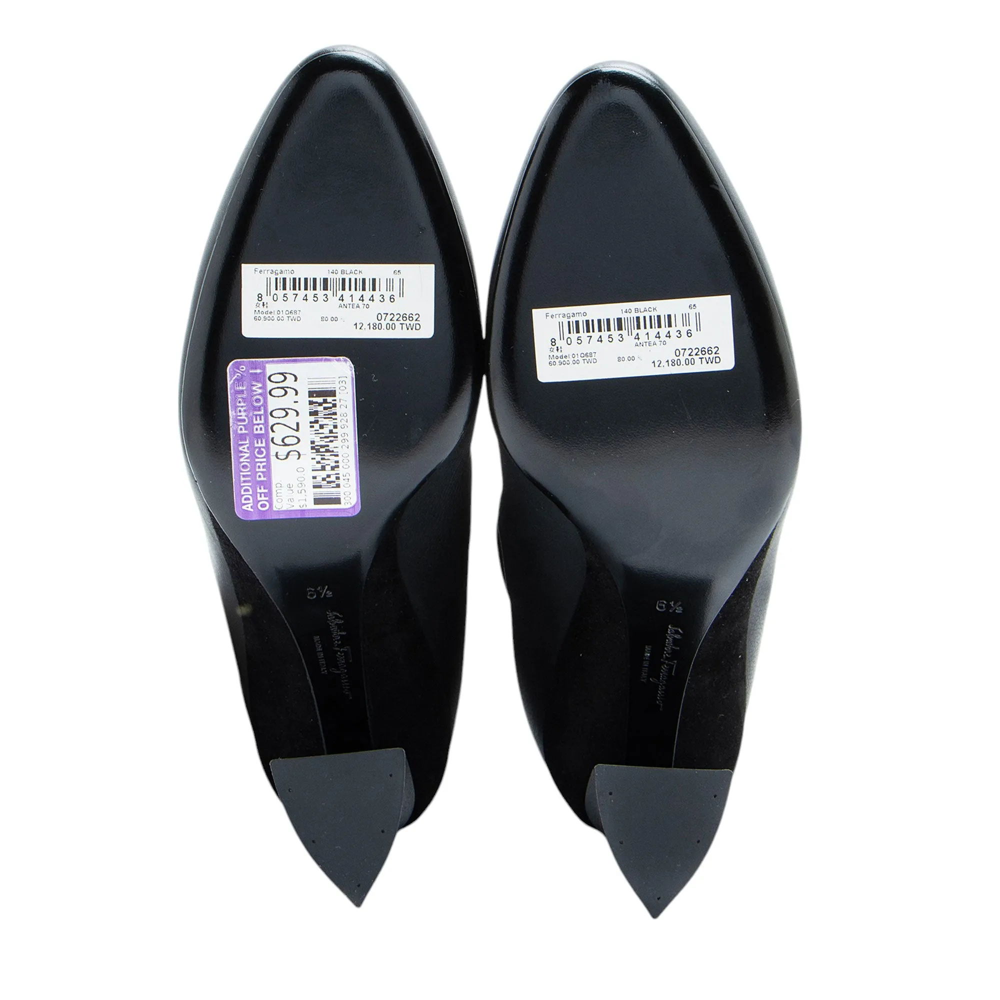 Salvatore Ferragamo Leather Antea Boots