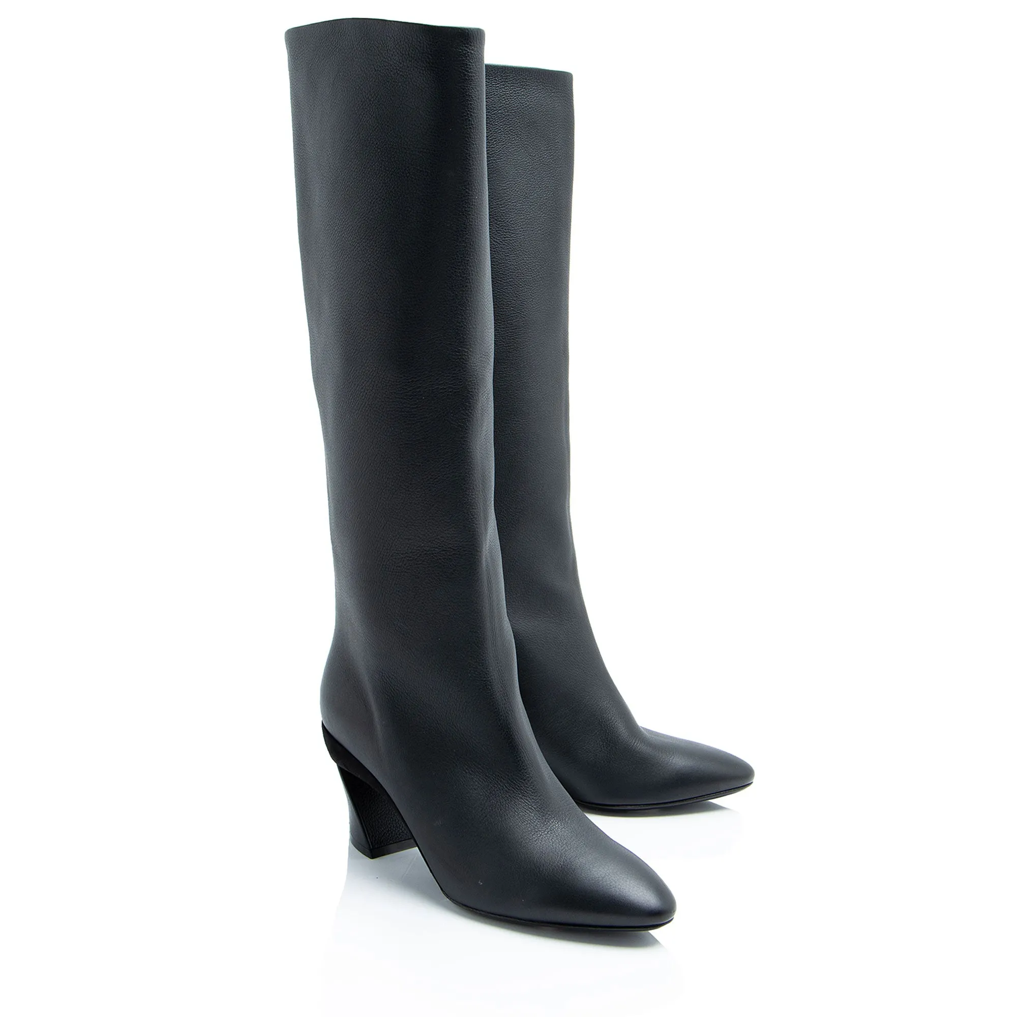 Salvatore Ferragamo Leather Antea Boots