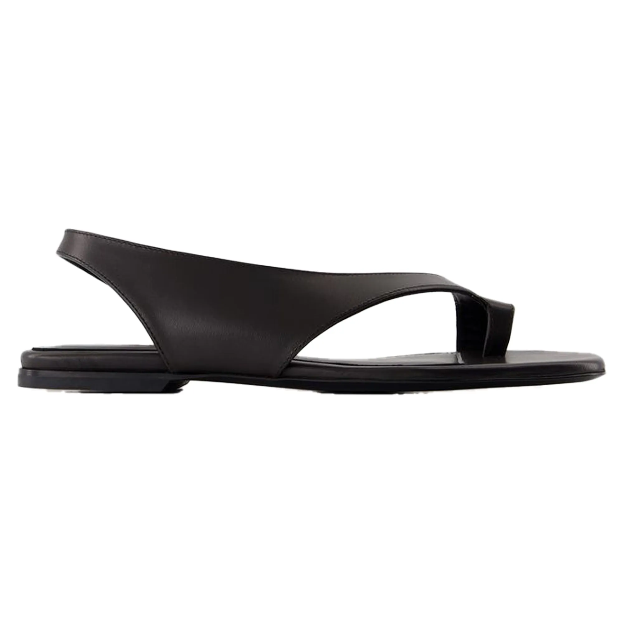 Sandals - TOTEME - Leather - Black