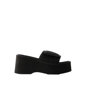 Scuba Wave Sandals - Polyester - Black