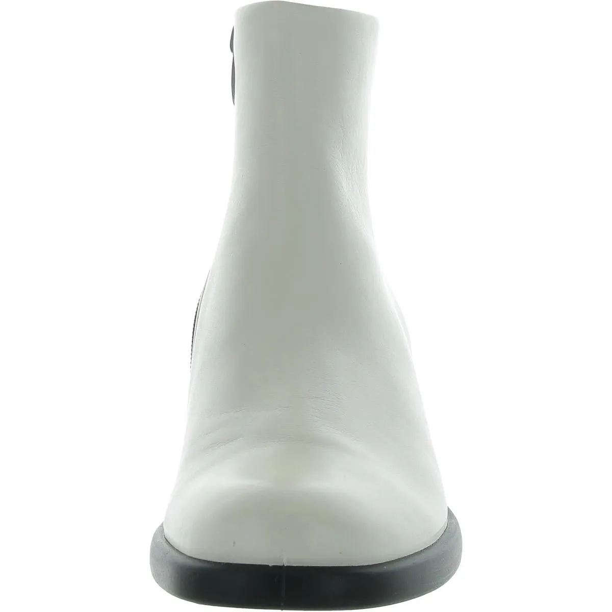 Sculped LX Womens Zip Up Slip On Ankle Boots