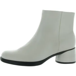 Sculped LX Womens Zip Up Slip On Ankle Boots