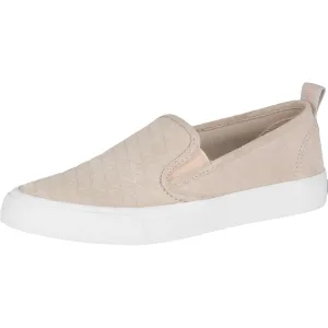 Seaside Quilt Womens Suede Casual Slip-On Sneakers