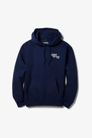 Shoe Btch Hoodie In Navy