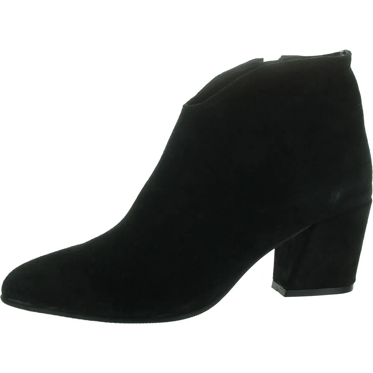 Sophie Womens Zipper Suede Ankle Boots