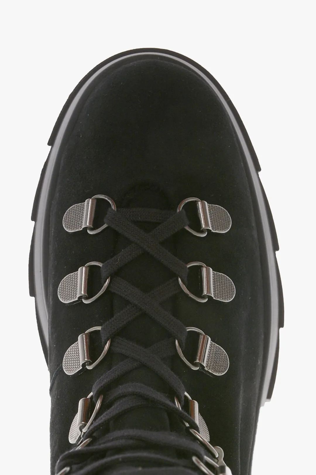 Stuart Weitzman Suede Leather Hiker Chill Boots
