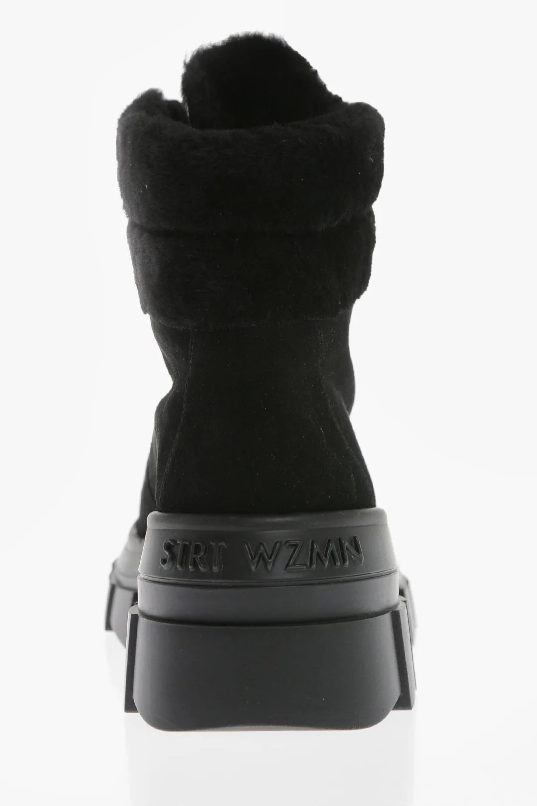 Stuart Weitzman Suede Leather Hiker Chill Boots