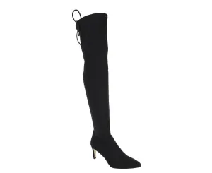 Stuart Weitzman Women's Stretch Fabric Lycra Over the Knee Boot