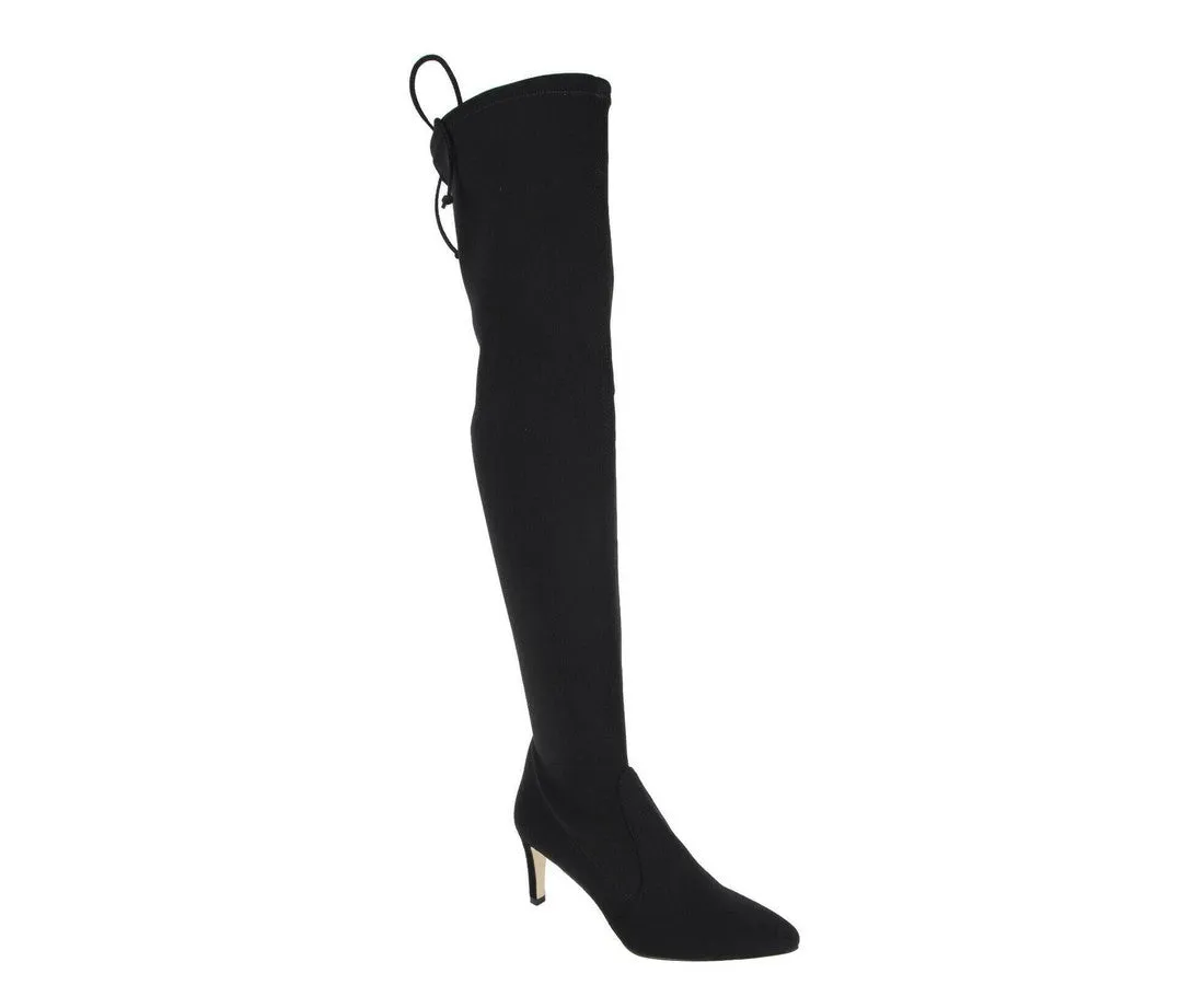 Stuart Weitzman Women's Stretch Fabric Lycra Over the Knee Boot