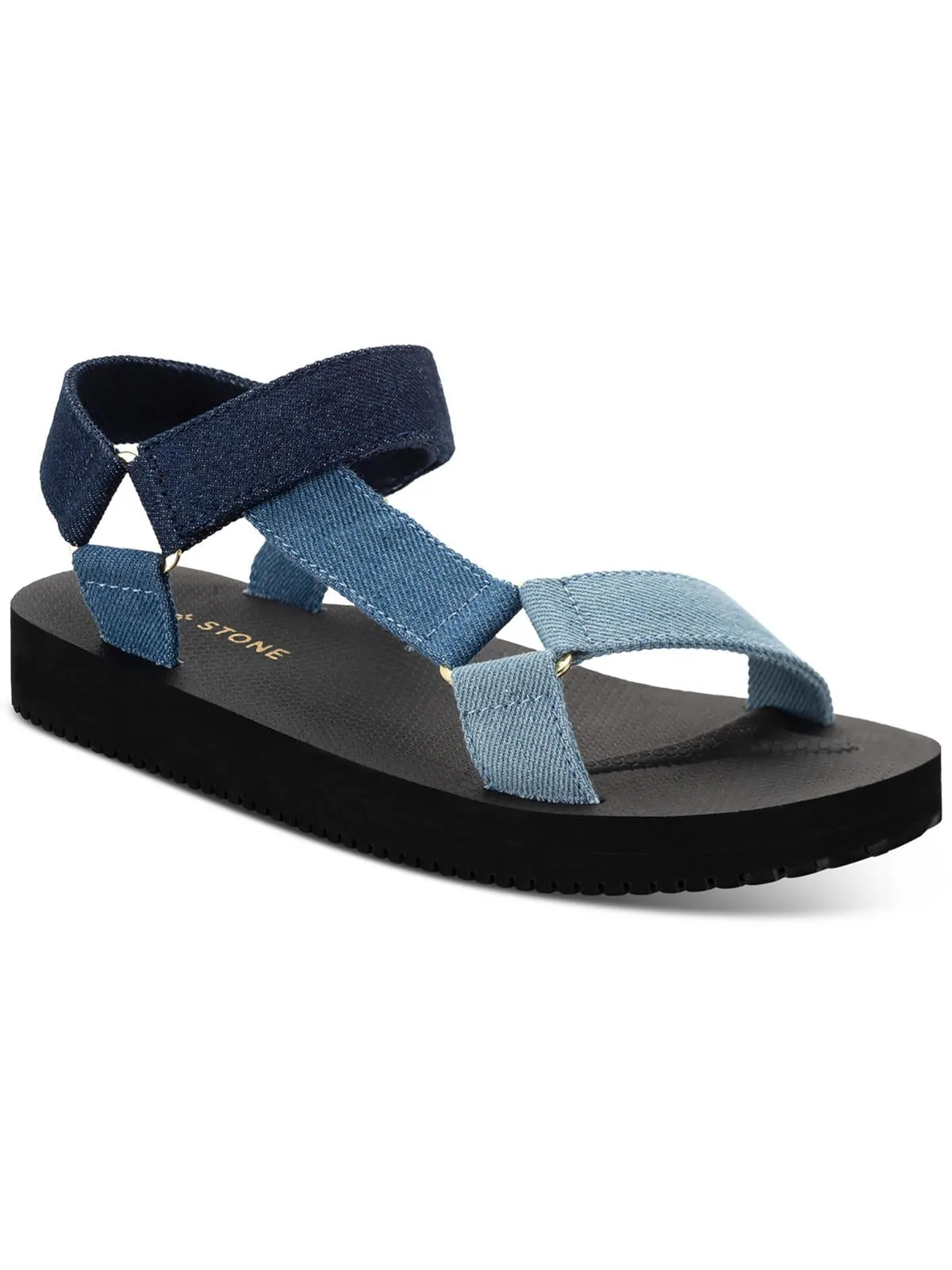 Tabbyy Womens Mesh Adjustable Straps Flatform Sandals