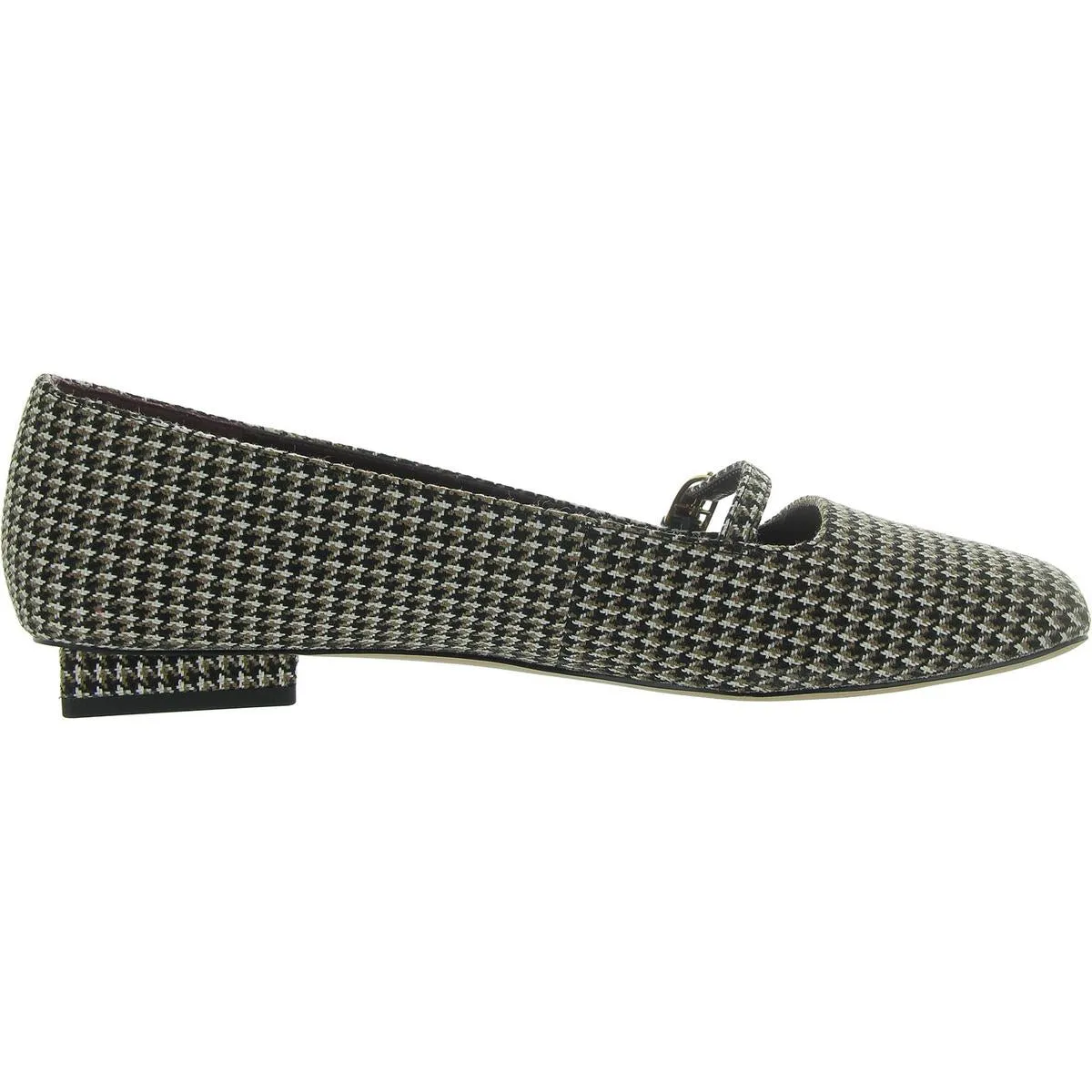 Tayana Womens Buckle Woven Mary Janes