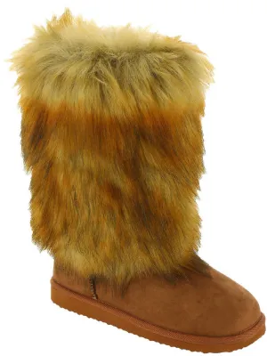 Telluride High  Womens Dressy Pull On Mid-Calf Boots