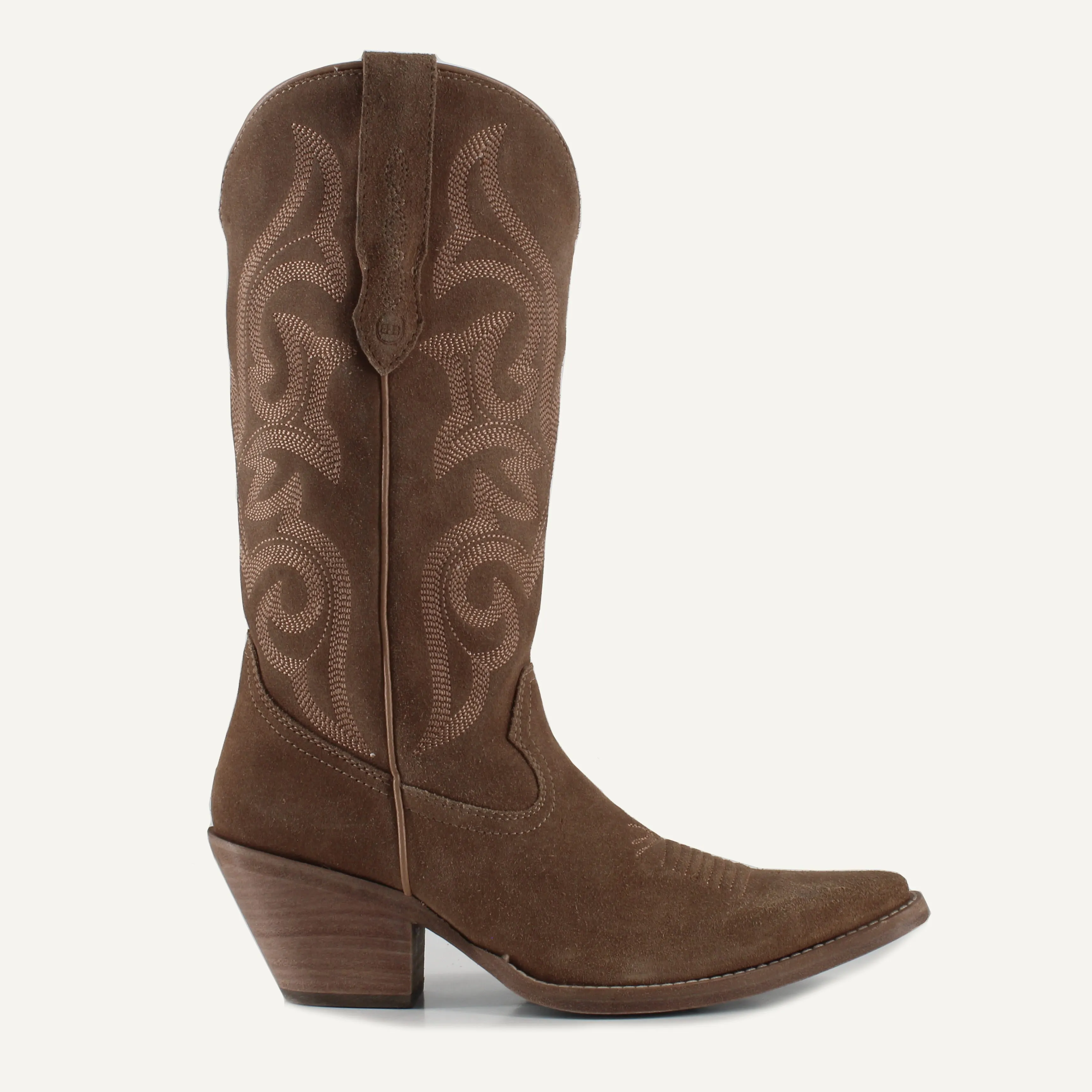 Tessa Leather Cowgirl Boots - Stylish Western Footwear & Comfort By Buck & Brana tes