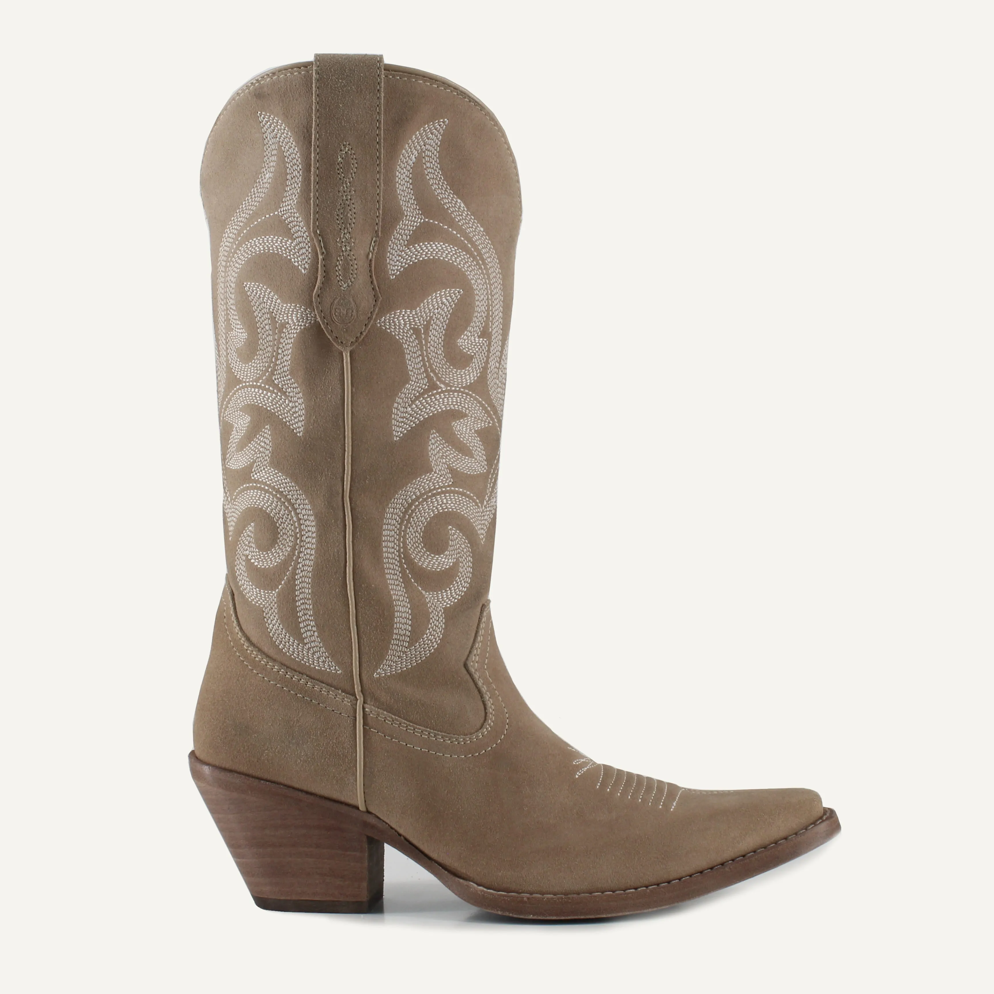 Tessa Leather Cowgirl Boots - Stylish Western Footwear & Comfort By Buck & Brana tes
