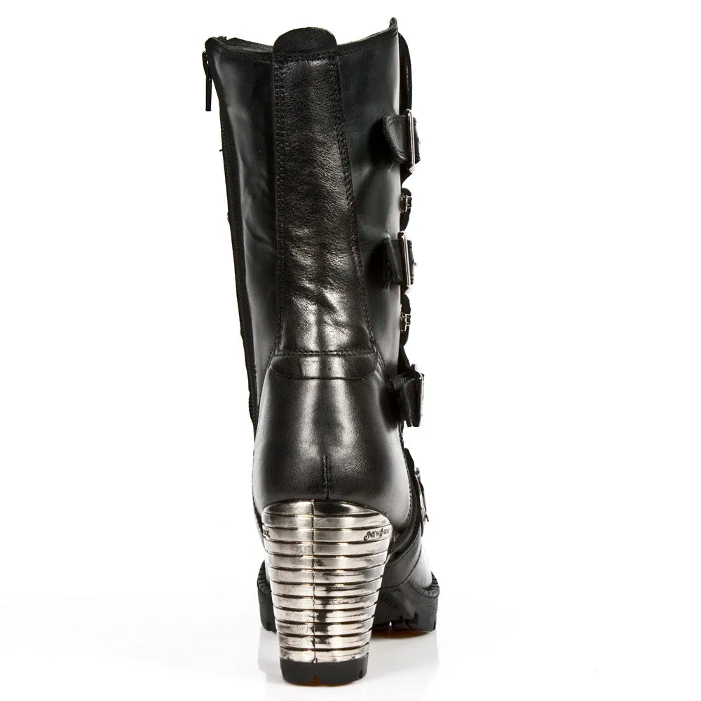 TR003-S1 Platform Heel Rock Punk Boots Goth