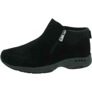 Tshuffle Womens Suede Ankle Shooties