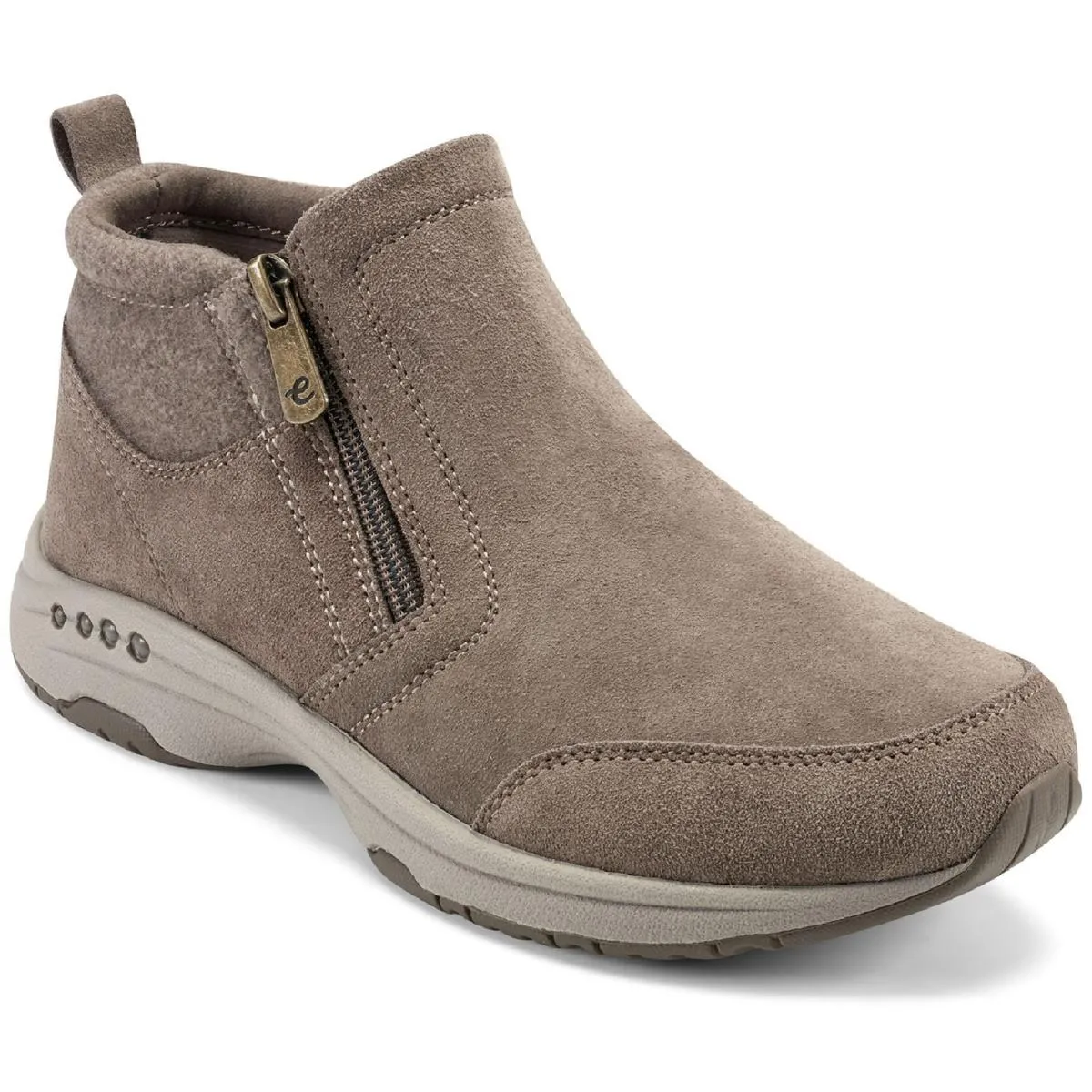 Tshuffle Womens Suede Ankle Shooties