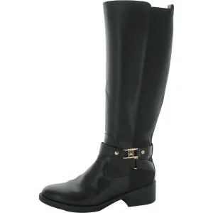 TWIYLA Womens Zipper Manmade Knee-High Boots