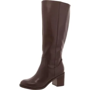 Ullah Womens Faux Leather Tall Knee-High Boots