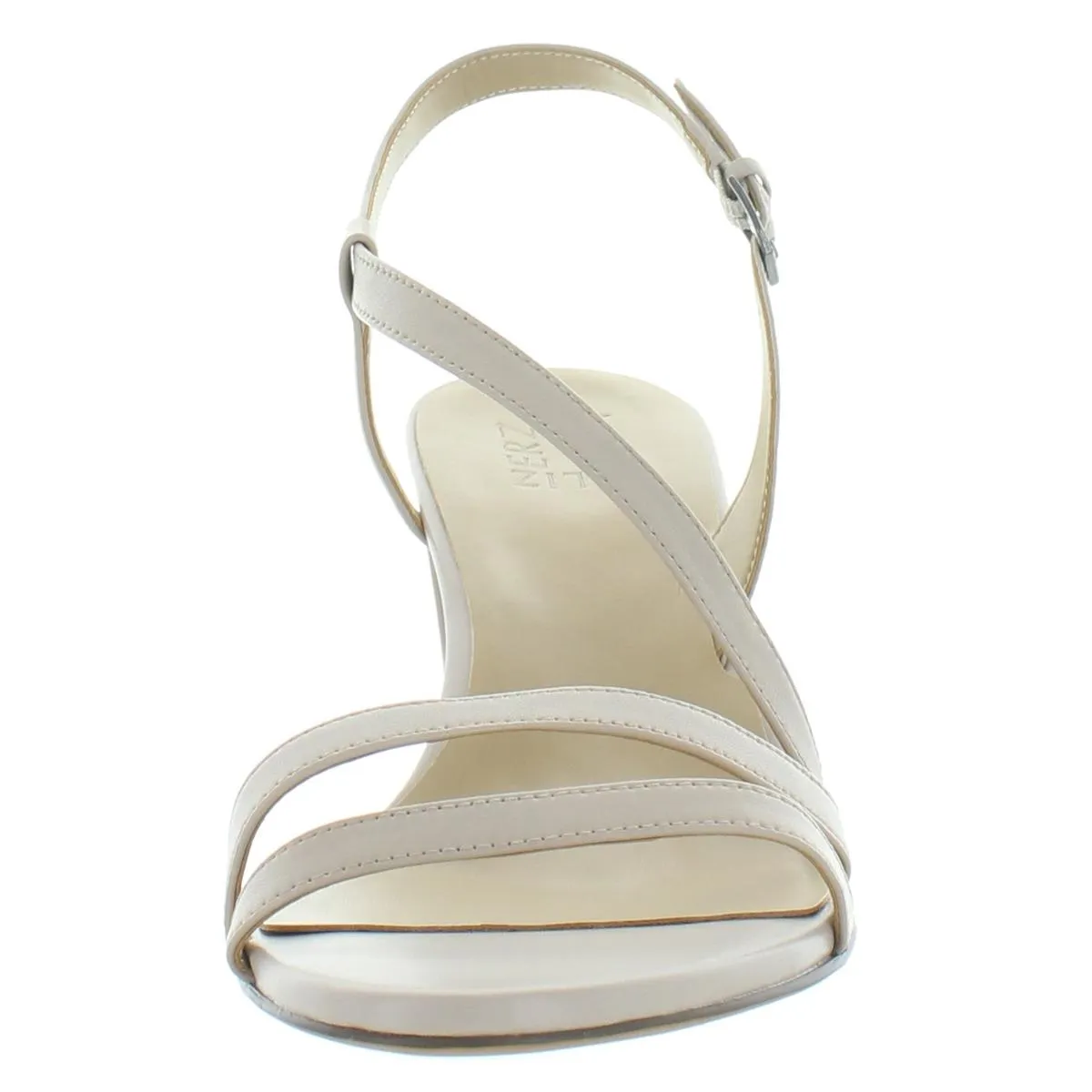 Vanessa Womens Leather Block Heel Heel Sandals