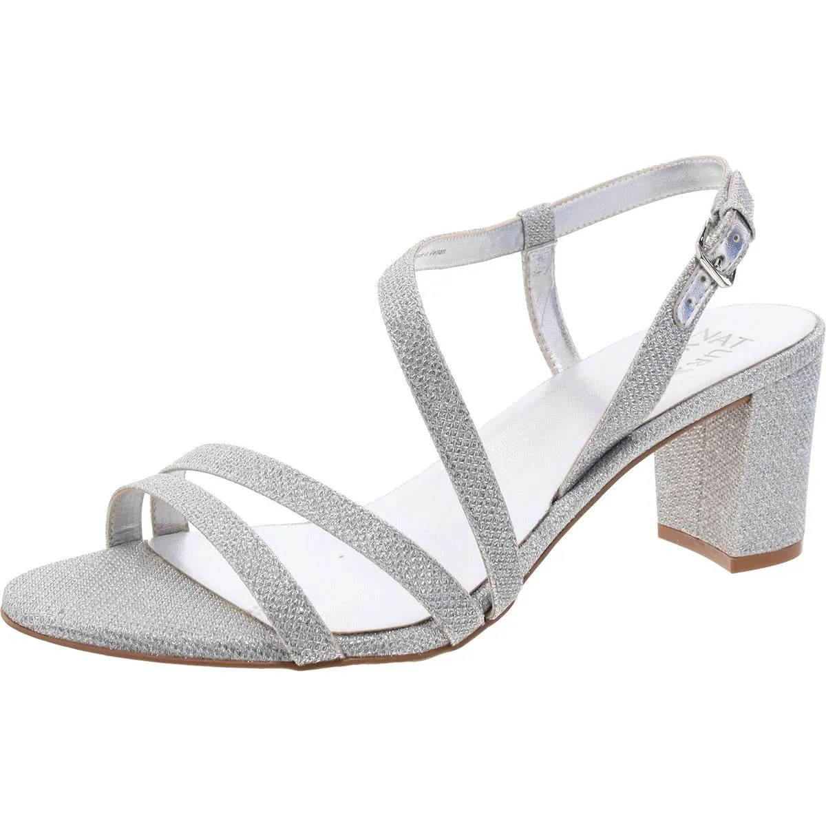 Vanessa Womens Leather Block Heel Heel Sandals