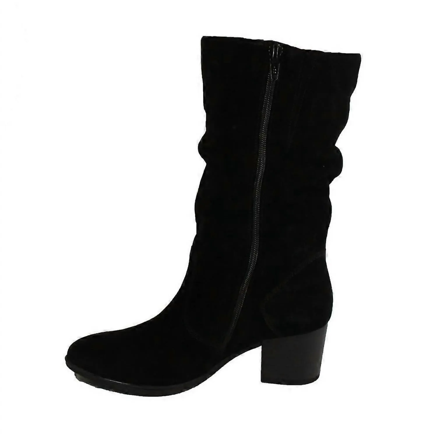 Velma Mid-Calf Boot In Black
