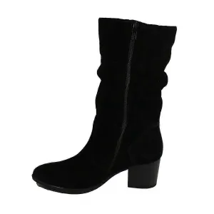 Velma Mid-Calf Boot In Black