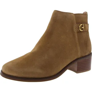 W32257 Womens Logo Manmade Ankle Boots