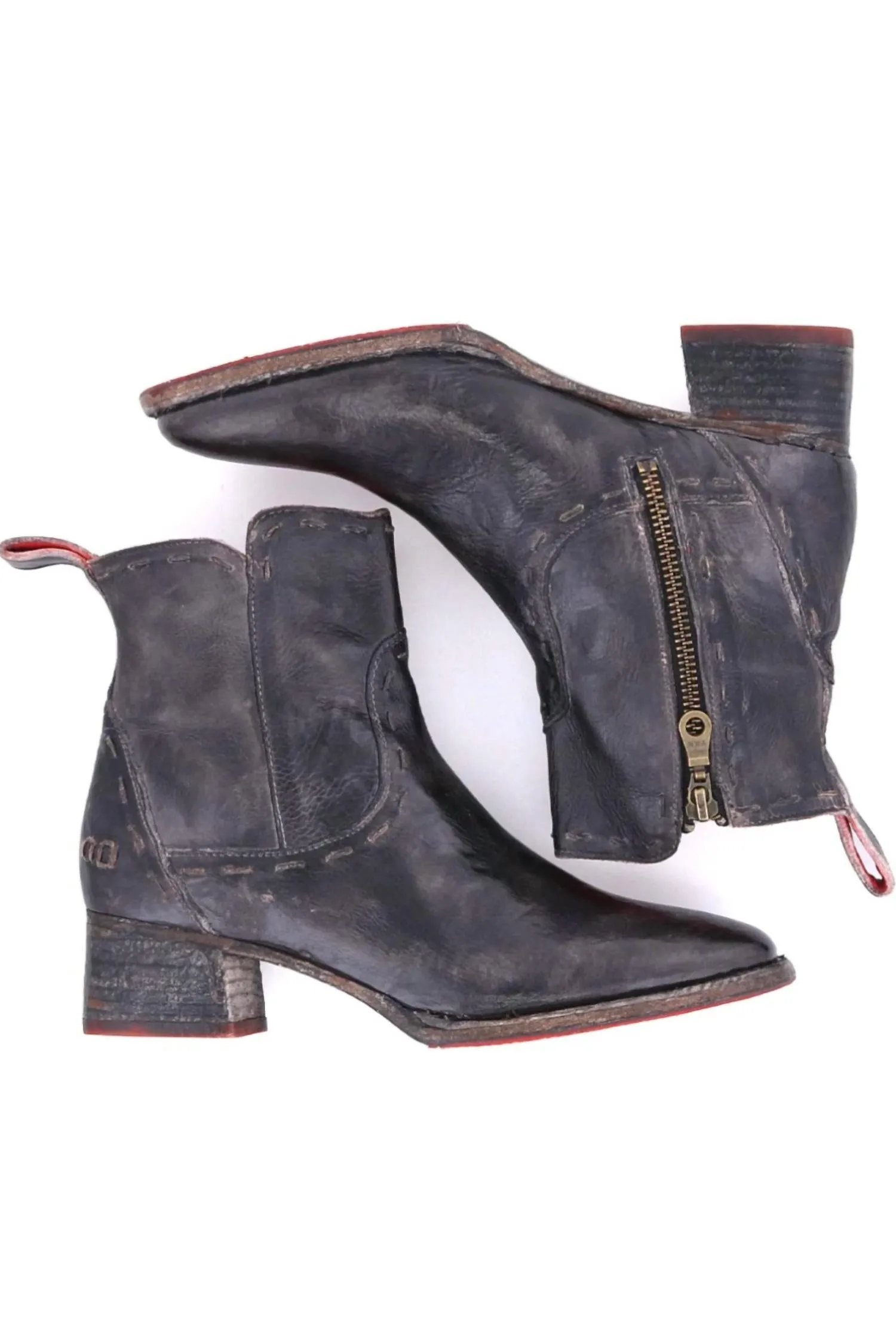 Women Merryli Boots In Black Rustic Tml