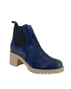 Women Trento Waterproof Chelsea Boot In Navy