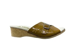 Women's 251 Sandals In Tan Patent