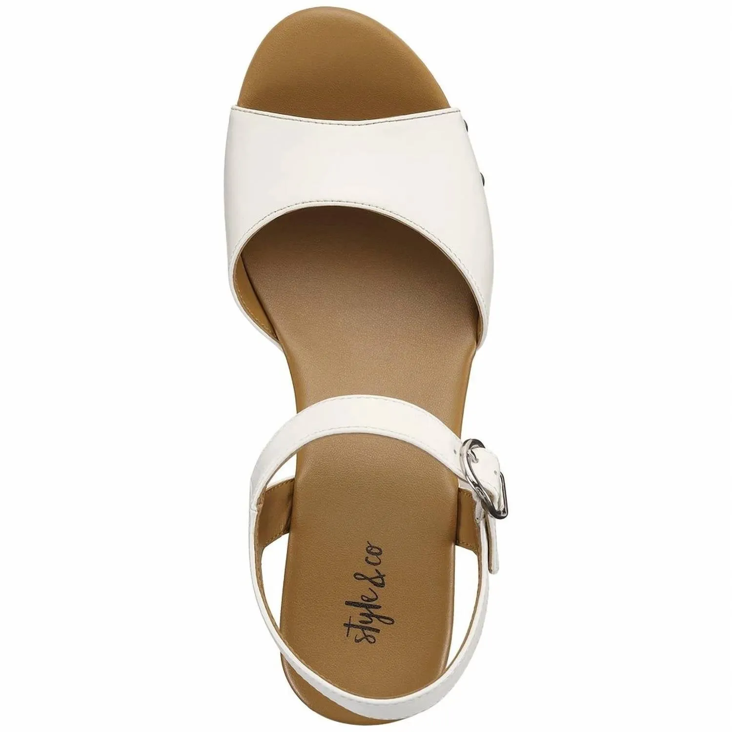 Women's Anddreas Heel Sandals Shoes In White