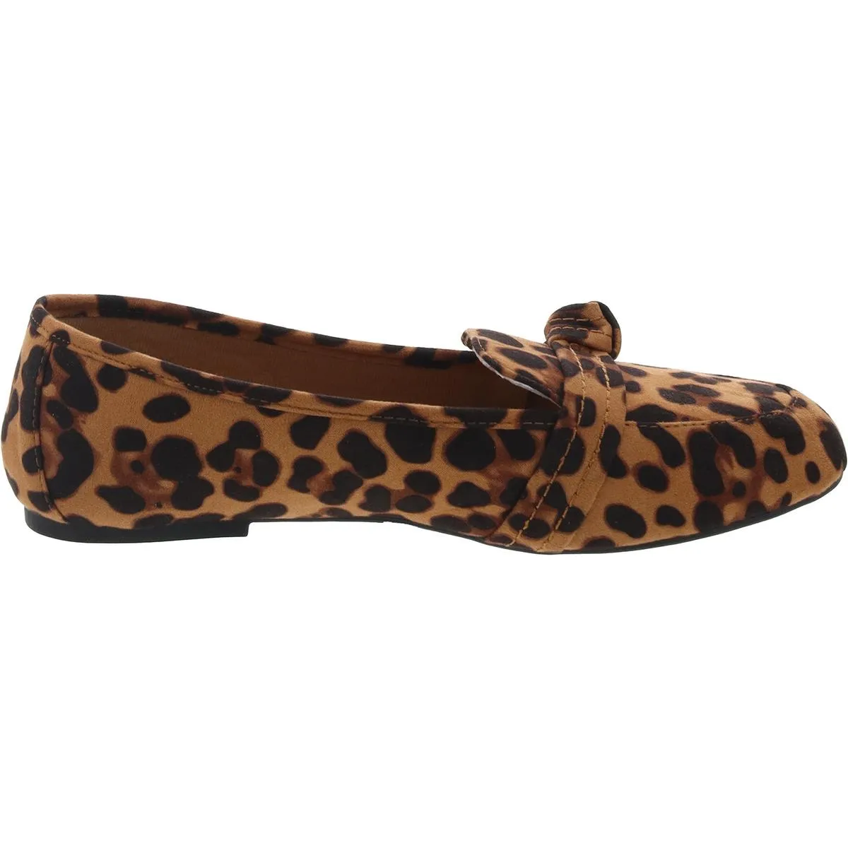 Womens Animal Print Man Made Loafers