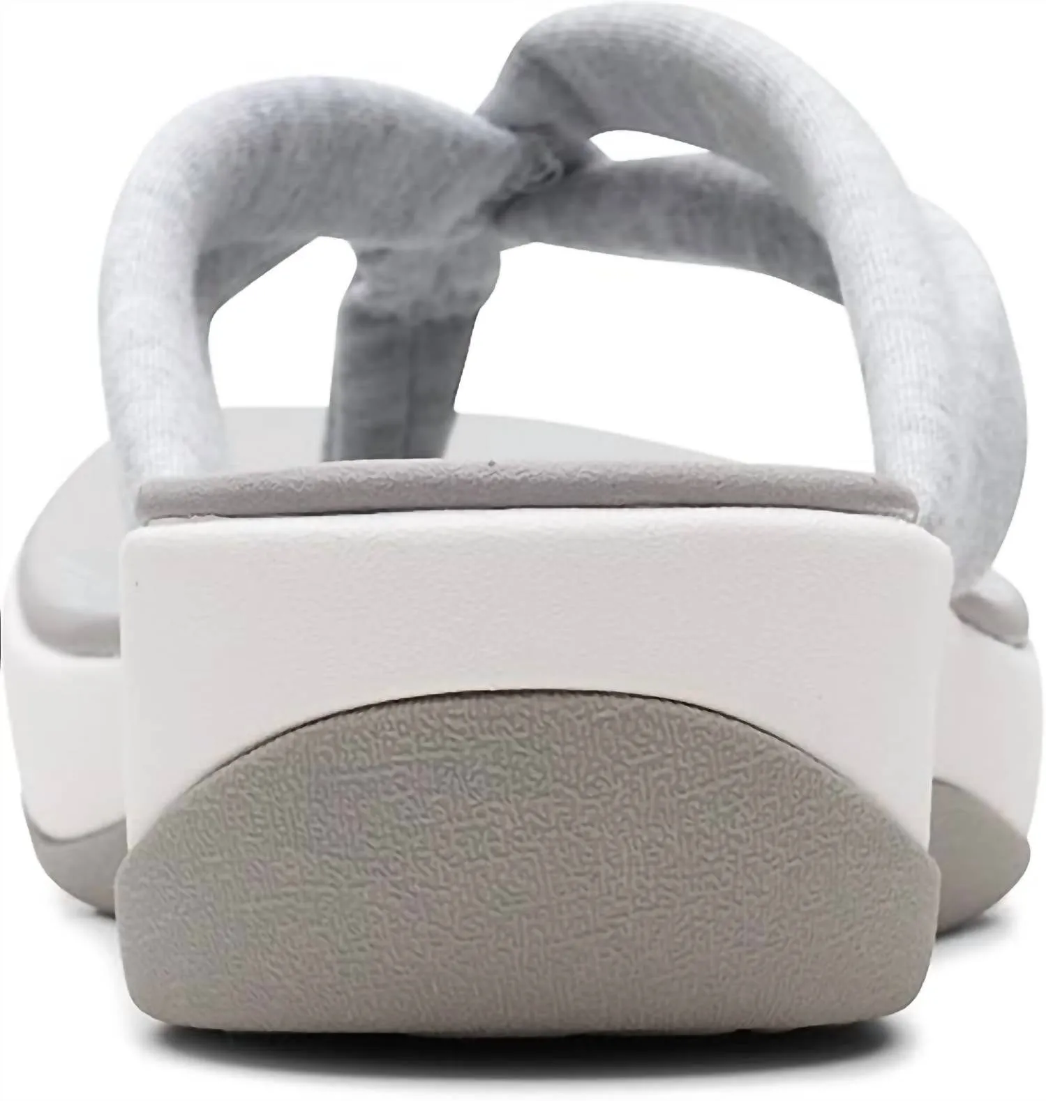 Women's Arla Kaylie Flip Flop In Grey Textile